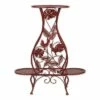Zingz & Thingz 12.59" Indoor/Outdoor Iron Rooster Hourglass Triple Plant Stand Red - Zings & Thingz 2 Zingz & Thingz 12.59" Indoor/Outdoor Iron Rooster Hourglass Triple Plant Stand Red - Zings & Thingz -Cheap Planters Store unnamed file 7422