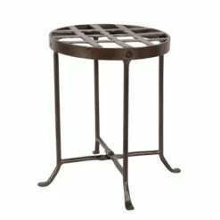 Small Round Iron Table Flowers Plant Stand - ACHLA Designs -Cheap Planters Store unnamed file 7473