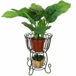 Sunnydaze Decor Sunnydaze Indoor/Outdoor Metal Standing Planter Basket - 18.5" -Cheap Planters Store unnamed file 7522