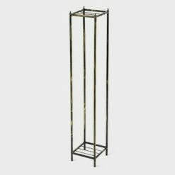 2-Tier Square Iron Plant Stand Black/Gold - Ore International 17 2-Tier Square Iron Plant Stand Black/Gold - Ore International -Cheap Planters Store unnamed file 7530