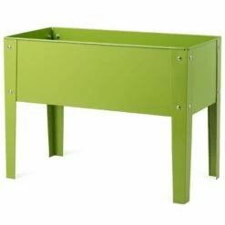 Costway 24'' x12'' Outdoor Elevated Garden Plant Stand Raised Tall Flower Bed Box -Cheap Planters Store unnamed file 756