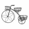 Zingz & Thingz 13.1" Indoor/Outdoor Iron Tricycle 3-Tier Plant Stand Black - Zings & Thingz -Cheap Planters Store unnamed file 7560