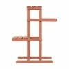 Rectangular 3 Tier Plant Stand - Brown - Leisure Season