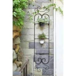 58" Wall Hanging Cast Iron Three Pot Planter Black - Ore International 7 58" Wall Hanging Cast Iron Three Pot Planter Black - Ore International -Cheap Planters Store unnamed file 7598