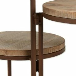 Zingz & Thingz 15" Indoor/Outdoor Iron Rustic Triple Planter Stand Brown - Zings & Thingz -Cheap Planters Store unnamed file 7603