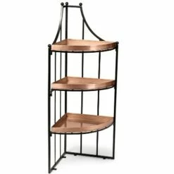 Essex Quarter Round Plant Stand - CURIO CRAFTS