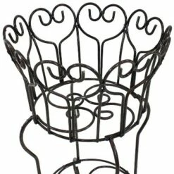 Sunnydaze Decor Sunnydaze Heart Steel Plant Stand with Shelf - Brown - 21.5-Inch 8 Sunnydaze Decor Sunnydaze Heart Steel Plant Stand with Shelf - Brown - 21.5-Inch -Cheap Planters Store unnamed file 7665