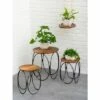 Cirque Harwood Small Plant Table Set of 2 - Gardener's Supply Company 2 Cirque Harwood Small Plant Table Set of 2 - Gardener's Supply Company -Cheap Planters Store unnamed file 7672