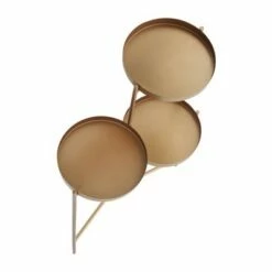22" 3-Layered Metal Plant Stand - Gold - Sagebrook Home -Cheap Planters Store unnamed file 7711