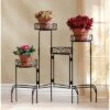Zingz & Thingz 24.75" Indoor/Outdoor Metal Four-Tier Plant Stand Screen Black - Zings & Thingz 2 Zingz & Thingz 24.75" Indoor/Outdoor Metal Four-Tier Plant Stand Screen Black - Zings & Thingz -Cheap Planters Store unnamed file 7724