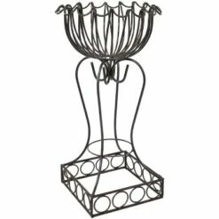 Sunnydaze Decor Sunnydaze Indoor/Outdoor 2pc Metal Shell Standing Planter Baskets 12 Sunnydaze Decor Sunnydaze Indoor/Outdoor 2pc Metal Shell Standing Planter Baskets -Cheap Planters Store unnamed file 7752