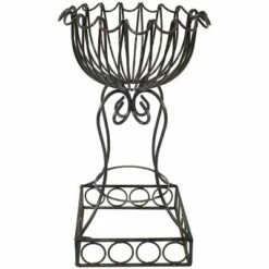 Sunnydaze Decor Sunnydaze Indoor/Outdoor 2pc Metal Shell Standing Planter Baskets 14 Sunnydaze Decor Sunnydaze Indoor/Outdoor 2pc Metal Shell Standing Planter Baskets -Cheap Planters Store unnamed file 7754