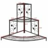 Costway 3 Tier Floral Corner Plant Stand Metal Flower Pot Rack Stair Display Ladder -Cheap Planters Store unnamed file 7785