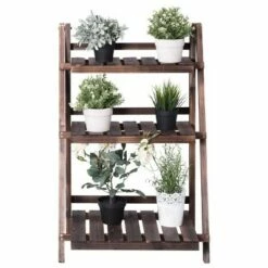 Costway 3 Tier Outdoor Wood Design Flower Pot Shelf Stand Folding Display Rack Garden 11 Costway 3 Tier Outdoor Wood Design Flower Pot Shelf Stand Folding Display Rack Garden -Cheap Planters Store unnamed file 7846