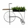 18" Bike Metal/Wood Planter - Brown/Black - Sagebrook Home -Cheap Planters Store unnamed file 7863