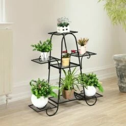 Costway 7 Tier Plant Stand Metal Shelf Multilayer Potted Display Rack Patio Garden -Cheap Planters Store unnamed file 7912