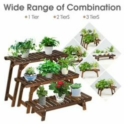 Costway 3 Tier Step Design Plant Shelf Rack Freestanding Ladder Flower Pot Stand Holder 17 Costway 3 Tier Step Design Plant Shelf Rack Freestanding Ladder Flower Pot Stand Holder -Cheap Planters Store unnamed file 7933