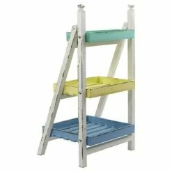 26.5" Farmhouse Decorative Plant Display Stand - Nearly Natural -Cheap Planters Store unnamed file 7940