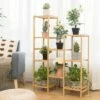 Costway Bamboo 9-Tier Plant Stand Utility Shelf Free Standing Storage Rack Pot Holder 1 Costway Bamboo 9-Tier Plant Stand Utility Shelf Free Standing Storage Rack Pot Holder -Cheap Planters Store unnamed file 7950
