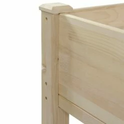 Northlight 4ft Natural Wood Raised Garden Bed Planter Box with Liner -Cheap Planters Store unnamed file 797