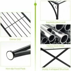 Costway Plant Rack 3-Tier Metal Plant Stand Garden Shelf Stair Style Decorative 13 Costway Plant Rack 3-Tier Metal Plant Stand Garden Shelf Stair Style Decorative -Cheap Planters Store unnamed file 7985