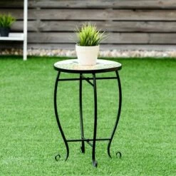 Costway Pineapple Outdoor Indoor Accent Table Plant Stand Scheme Garden Steel 13 Costway Pineapple Outdoor Indoor Accent Table Plant Stand Scheme Garden Steel -Cheap Planters Store unnamed file 7994
