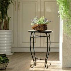 Costway Pineapple Outdoor Indoor Accent Table Plant Stand Scheme Garden Steel 15 Costway Pineapple Outdoor Indoor Accent Table Plant Stand Scheme Garden Steel -Cheap Planters Store unnamed file 7996