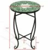 Costway Outdoor Indoor Accent Table Plant Stand Scheme Garden Steel Green -Cheap Planters Store unnamed file 8018