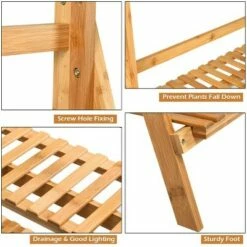 Costway 3 Tier Bamboo Hanging Folding Plant Shelf Stand Flower Pot Display Rack Bookcase 17 Costway 3 Tier Bamboo Hanging Folding Plant Shelf Stand Flower Pot Display Rack Bookcase -Cheap Planters Store unnamed file 8033