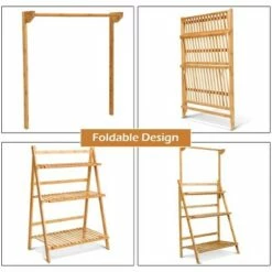 Costway 3 Tier Bamboo Hanging Folding Plant Shelf Stand Flower Pot Display Rack Bookcase 19 Costway 3 Tier Bamboo Hanging Folding Plant Shelf Stand Flower Pot Display Rack Bookcase -Cheap Planters Store unnamed file 8035