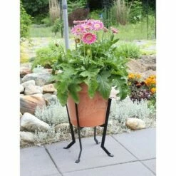 ACHLA Designs Indoor Outdoor Denise Iron Plant Stand Black Powder Coat Finish - Achla Design -Cheap Planters Store unnamed file 8073