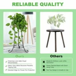 Costway Metal Plant Stand for Flower Pot Metal Display Shelf Potted Holder Rack 15 Costway Metal Plant Stand for Flower Pot Metal Display Shelf Potted Holder Rack -Cheap Planters Store unnamed file 8110