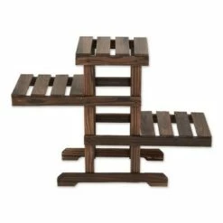 Zingz & Thingz 12" Indoor/Outdoor Wood ZigZag Pallet Plant Stand Brown - Zings & Thingz -Cheap Planters Store unnamed file 8123