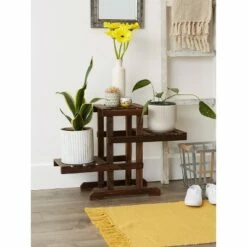 Zingz & Thingz 12" Indoor/Outdoor Wood ZigZag Pallet Plant Stand Brown - Zings & Thingz -Cheap Planters Store unnamed file 8128