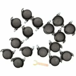 Bright Creations Metal Plant Caddy with Wheels for Indoor and Outdoor Pots (10.6 Inches, 4 Pack) -Cheap Planters Store unnamed file 8156