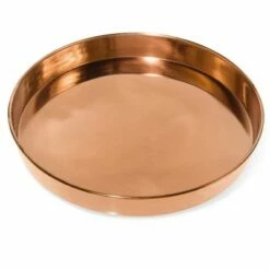 Gardener's Supply Company Medium Round Copper Plant Tray, 12 - GARDENER'S SUPPLY CO. -Cheap Planters Store unnamed file 8239