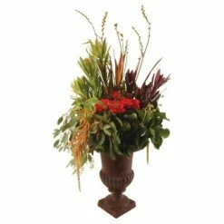 Urn Planter - Brown - Esschert Design