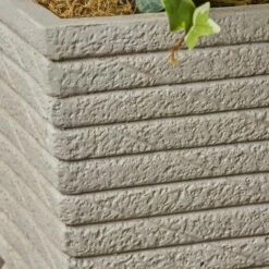 16" Jude Lightweight Concrete Tapered Square Patio Urn Planter White - Christopher Knight Home -Cheap Planters Store unnamed file 8410