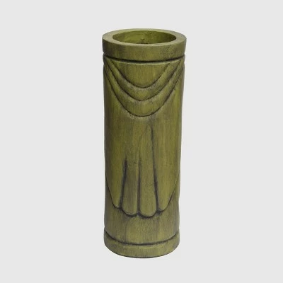 24" Cast Stone Saguard Polynesian Novelty Planter Antique Green - Christopher Knight Home 5 24" Cast Stone Saguard Polynesian Novelty Planter Antique Green - Christopher Knight Home - Image 3