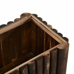 Outsunny 39" x 16" x 16" Raised Bed Garden Flower Planter Box with Fir Wood, 4 Drainage Holes, & Lightweight Build -Cheap Planters Store unnamed file 842