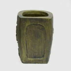 14.25" Mother Earth Cast Stone Novelty Planter Antique Green - Christopher Knight Home -Cheap Planters Store unnamed file 8426