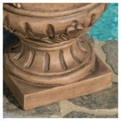 21" Roman Cast Stone Patio Urn - Christopher Knight Home 7 21" Roman Cast Stone Patio Urn - Christopher Knight Home -Cheap Planters Store unnamed file 8434