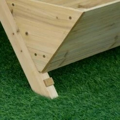 Outsunny Raised Garden Bed, Freestanding Planter Stand with 5 Planting Boxes and 4 Hooks, Good for Herbs, Flowers, or Vegetables in Patio Balcony Indoor Outdoor -Cheap Planters Store unnamed file 879