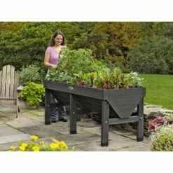 VegTrug Patio Garden, Charcoal - VEGTRUG LIMITED