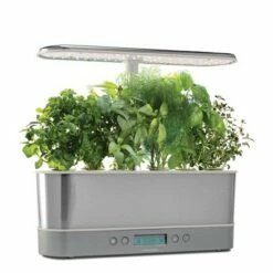 AeroGarden Harvest Elite Slim Stainless