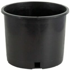 Pro Cal HGPK5PHD Round Circle BPA Free 5 Gallon Wide Rim Durable Injection Molded Plastic Garden Plant Nursery Pot for Indoor or Outdoor, 5 Pack -Cheap Planters Store unnamed file 976